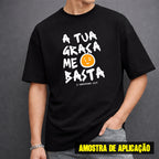 Estampa DTF - 28cm - A tua graça me basta  - Cod.06