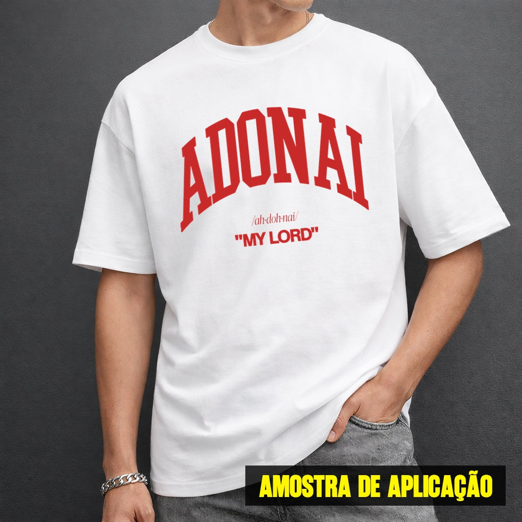Estampa DTF - 28cm - Adonai  - Cod.07