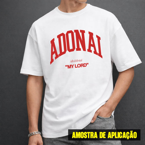 Estampa DTF - 28cm - Adonai  - Cod.07
