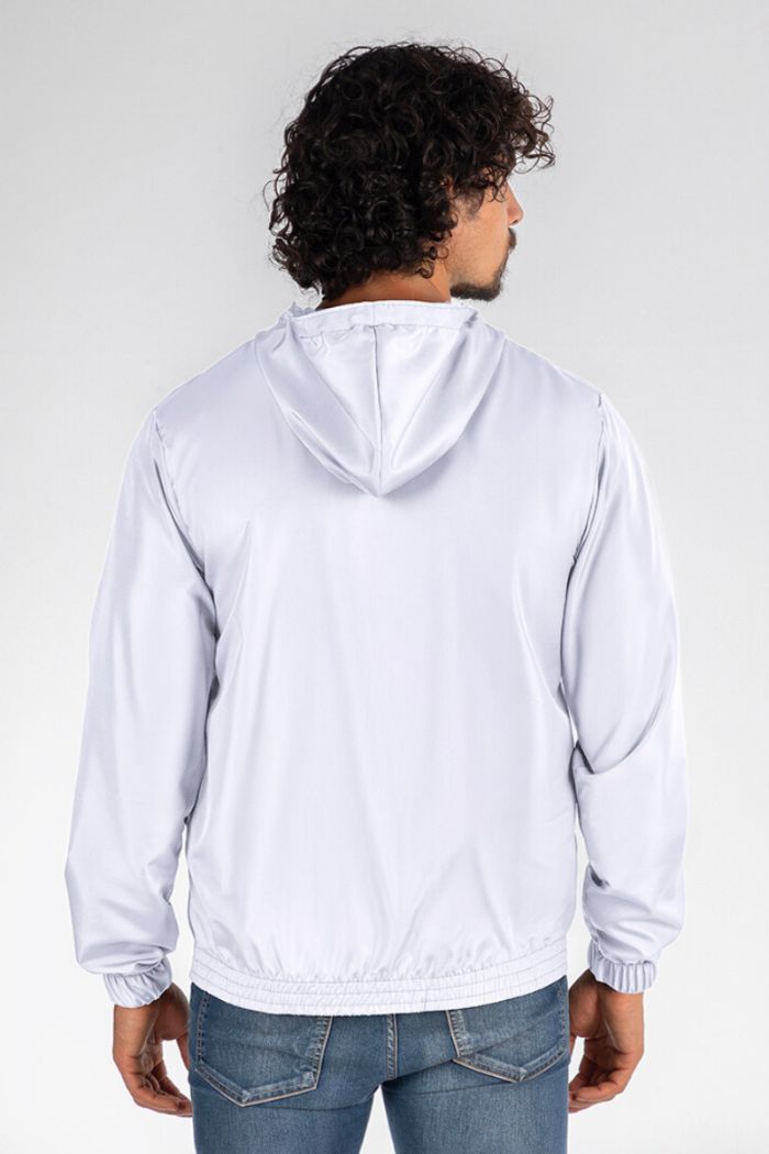 Corta Vento Impermeável Gola Alta Masculino