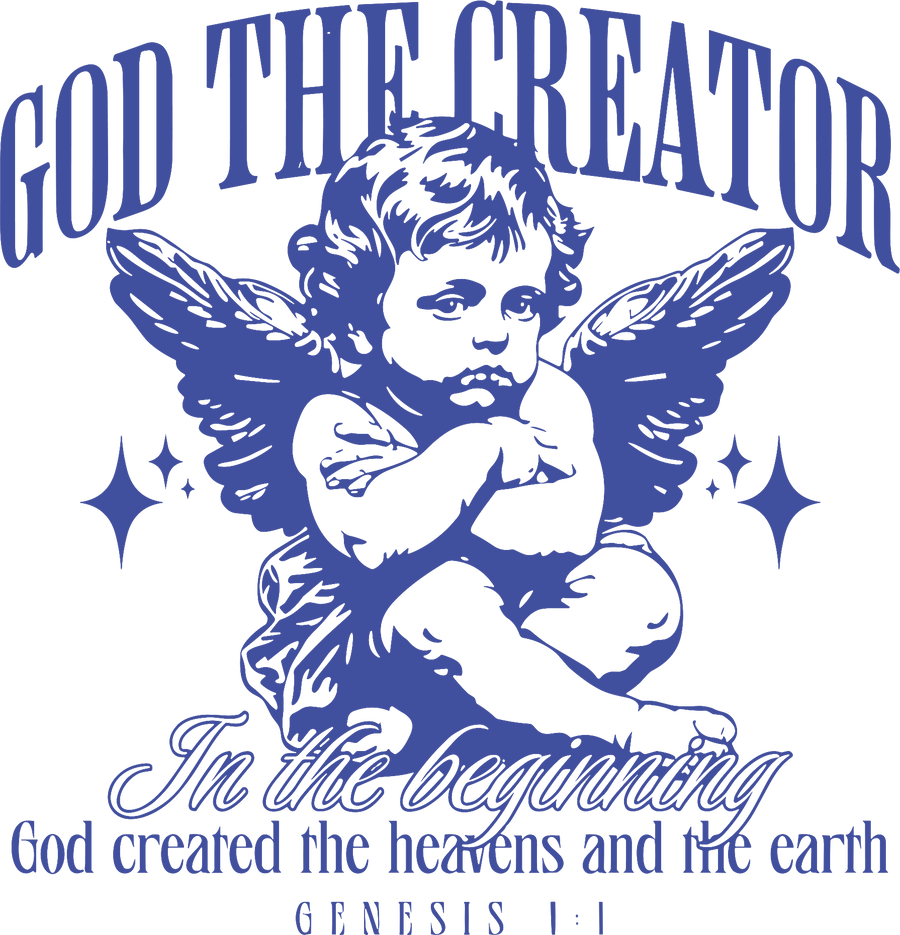 Estampa DTF - 28cm - God The Creator - Cod.76