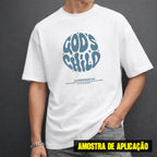 Estampa DTF - 28cm - God's Child - Cod.79