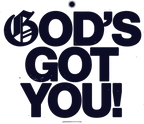 Estampa DTF - 28cm - God's Got You - Cod.80