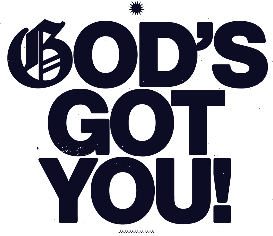 Estampa DTF - 28cm - God's Got You - Cod.80
