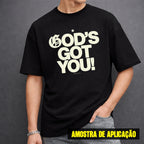 Estampa DTF - 28cm - God's Got You - Cod.80