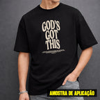 Estampa DTF - 28cm - God's Got This - Cod.81