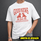 Estampa DTF - 28cm - Good News - Cod.84