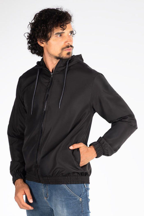 Corta Vento Gola Alta Masculino Personalizado - (Sua Arte)