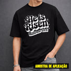 Estampa DTF - 28cm - He Is Risen Matthew - Cod.93