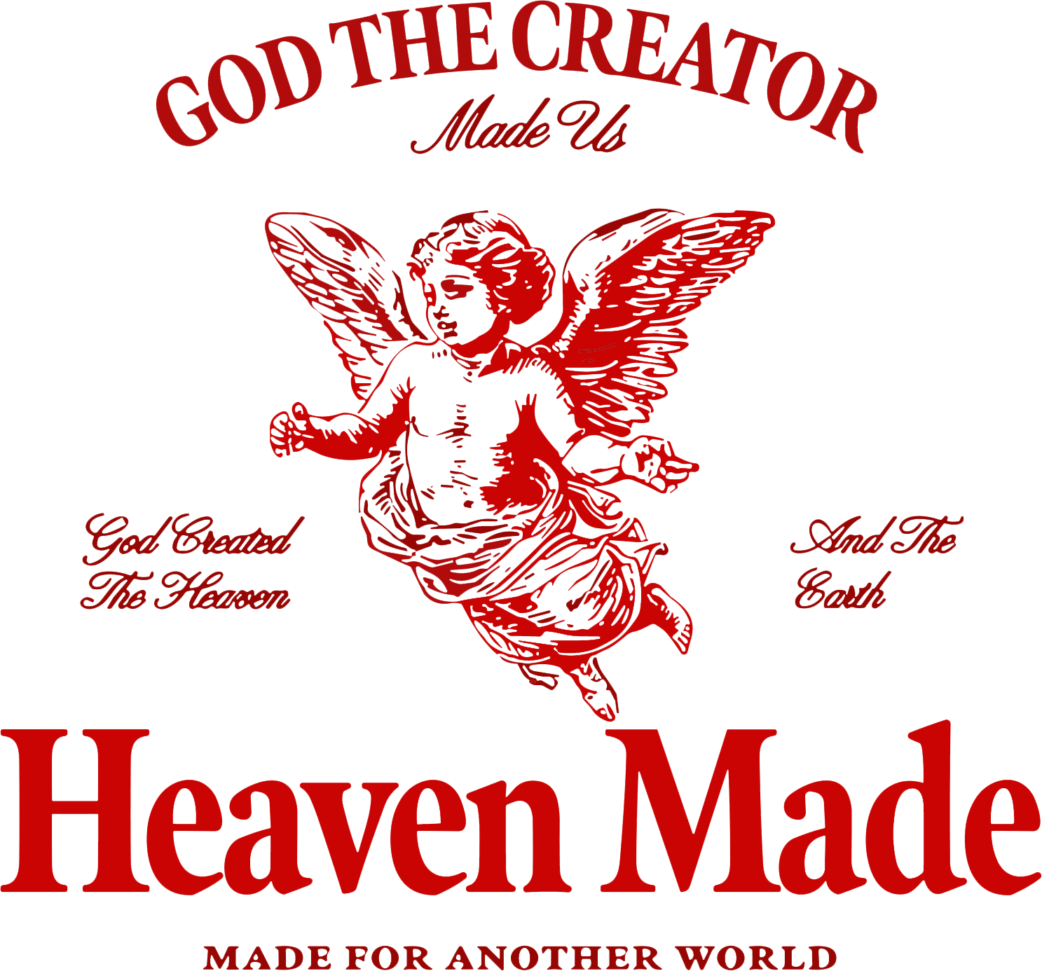 Estampa DTF - 28cm - Heaven Made - Cod.96