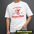 Estampa DTF - 28cm - Heaven Made - Cod.96