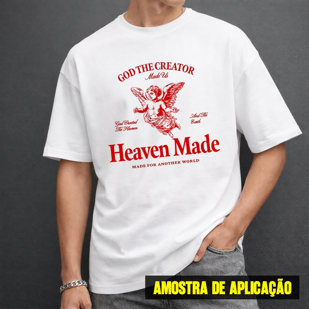 Estampa DTF - 28cm - Heaven Made - Cod.96