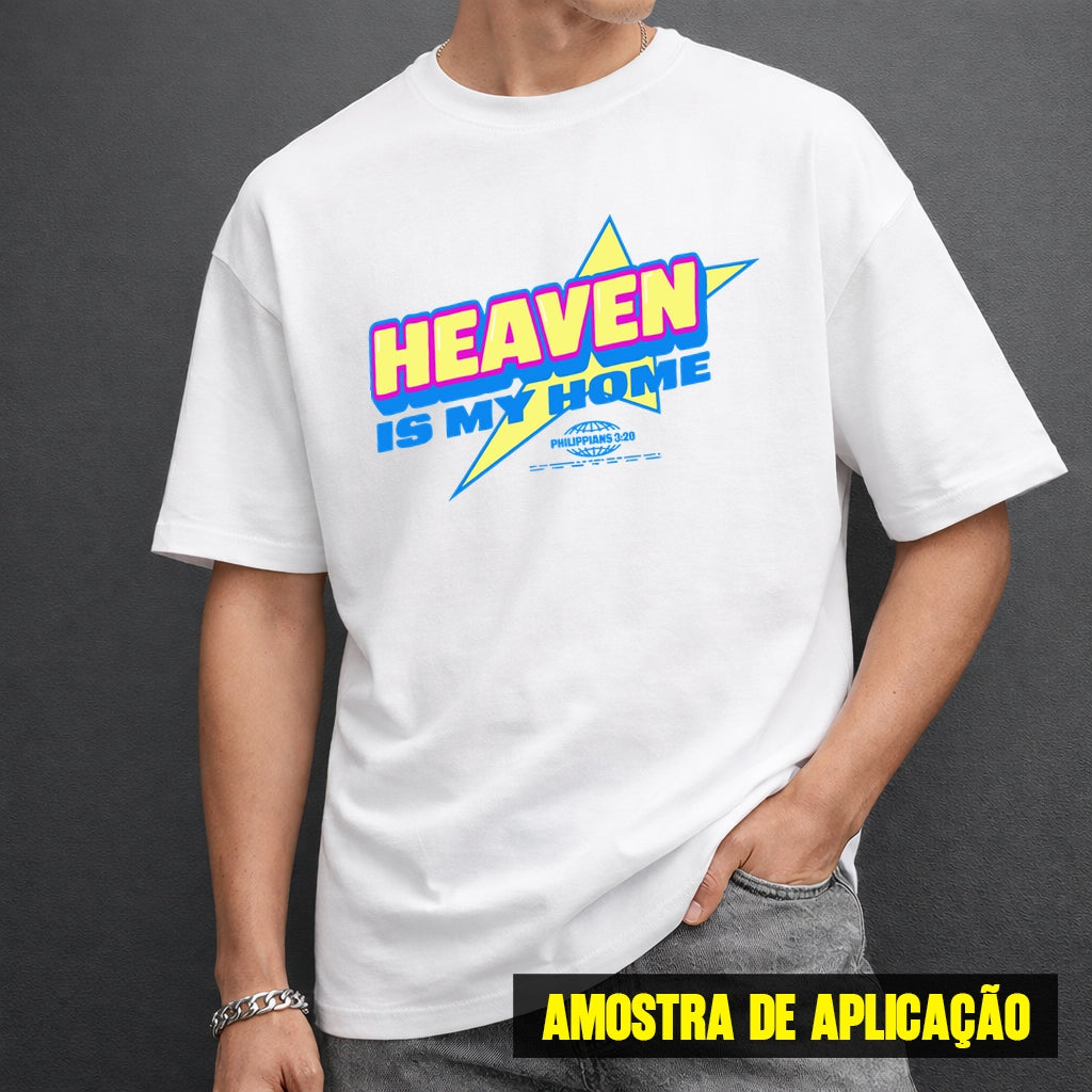 Estampa DTF - 28cm - Heaven Is My Home - Cod.98
