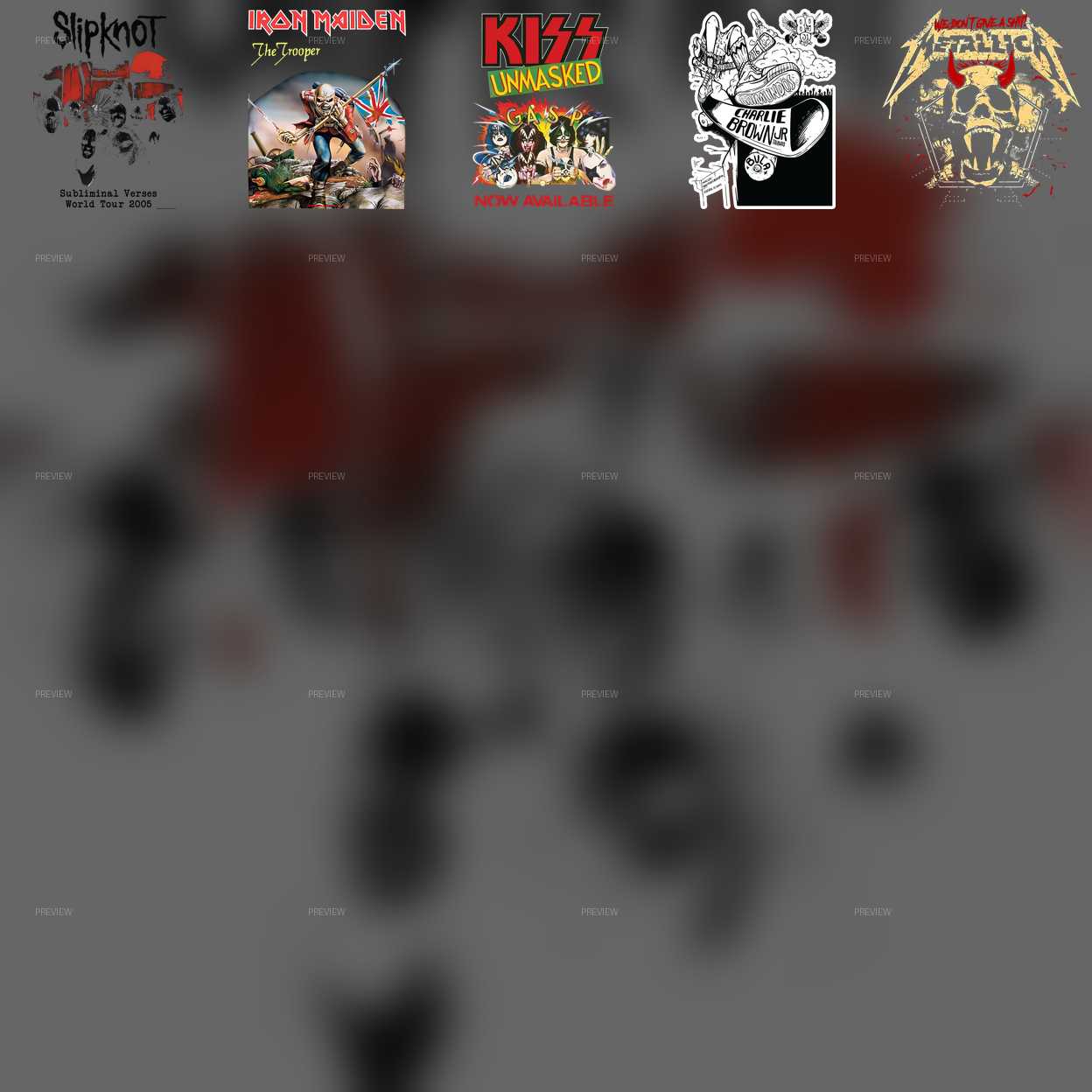 Pack Digital de imagem Bandas de Rock