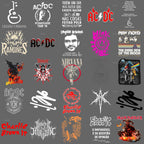 Pack Digital de imagem Bandas de Rock