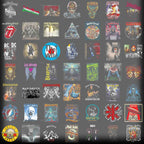 Pack Digital de imagem Bandas de Rock Halftone