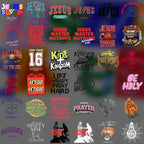 Pack Digital de imagem Estampas Cristãs