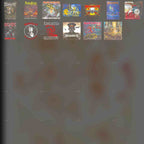 Pack Digital de imagem Bandas de Rock Halftone