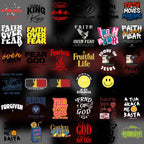 Pack Digital de imagem Estampas Cristãs