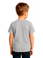Camiseta Infanto Juvenil Básica Lisa 100% Algodão Penteado Fio 30.1