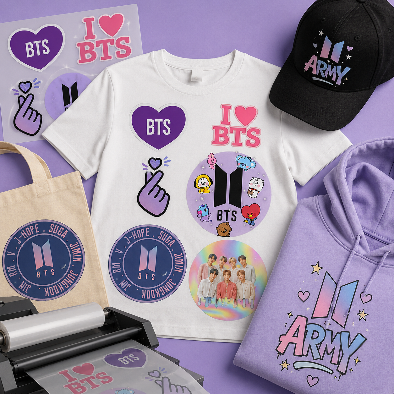 Pack Digital de Imagem BTS Turnê Mundial Arirang
