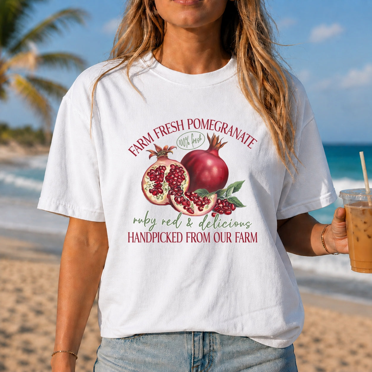 Pack Digital de 70 Imagens Frutas de Mercado Retro + Mockups Ecobag e T-shirts
