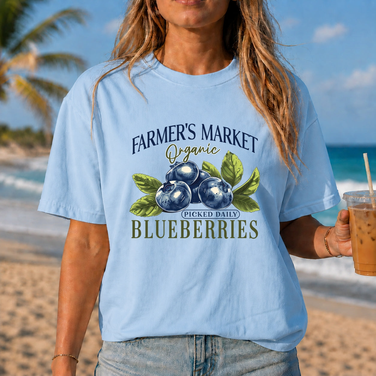 Pack Digital de 70 Imagens Frutas de Mercado Retro + Mockups Ecobag e T-shirts