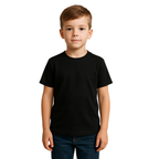 Camiseta Infanto Juvenil Básica Lisa 100% Algodão Penteado Fio 30.1