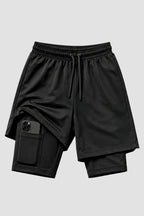 Short 2 em 1 Masculino