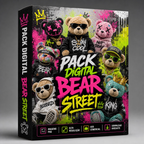 Pack Digital de imagem Bear Street