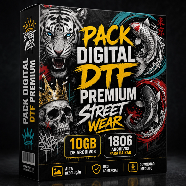 Pack Digital DTF Premiun Street Wear