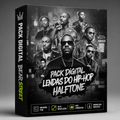 Pack Digital de imagem Lendas do Hip-Hop Halftone