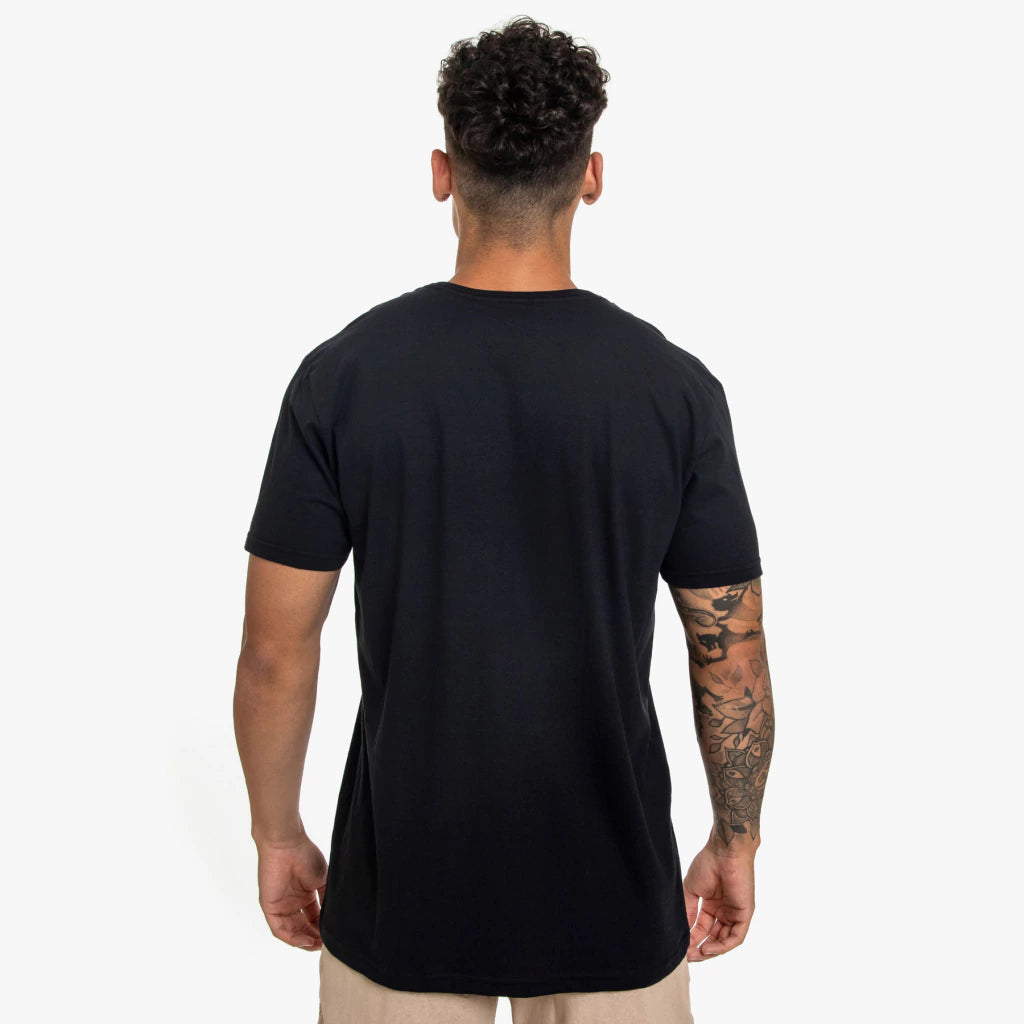 Camiseta Básica 100% Algodão 30.1 Penteado Lisa