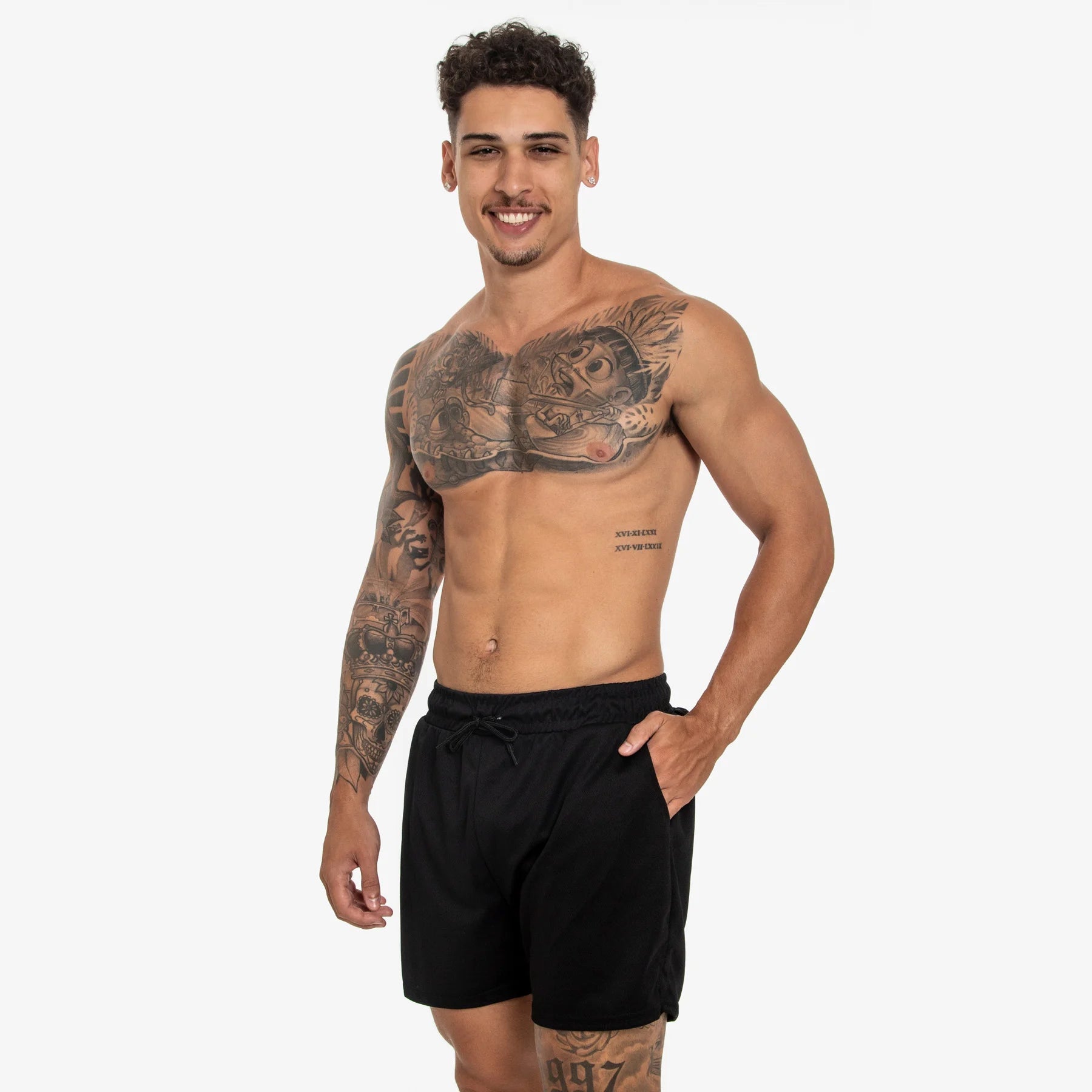 Short 2 em 1 Masculino