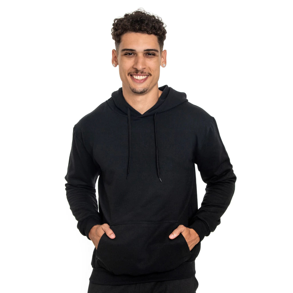 Moletom Unissex com Capuz e Bolso Canguru