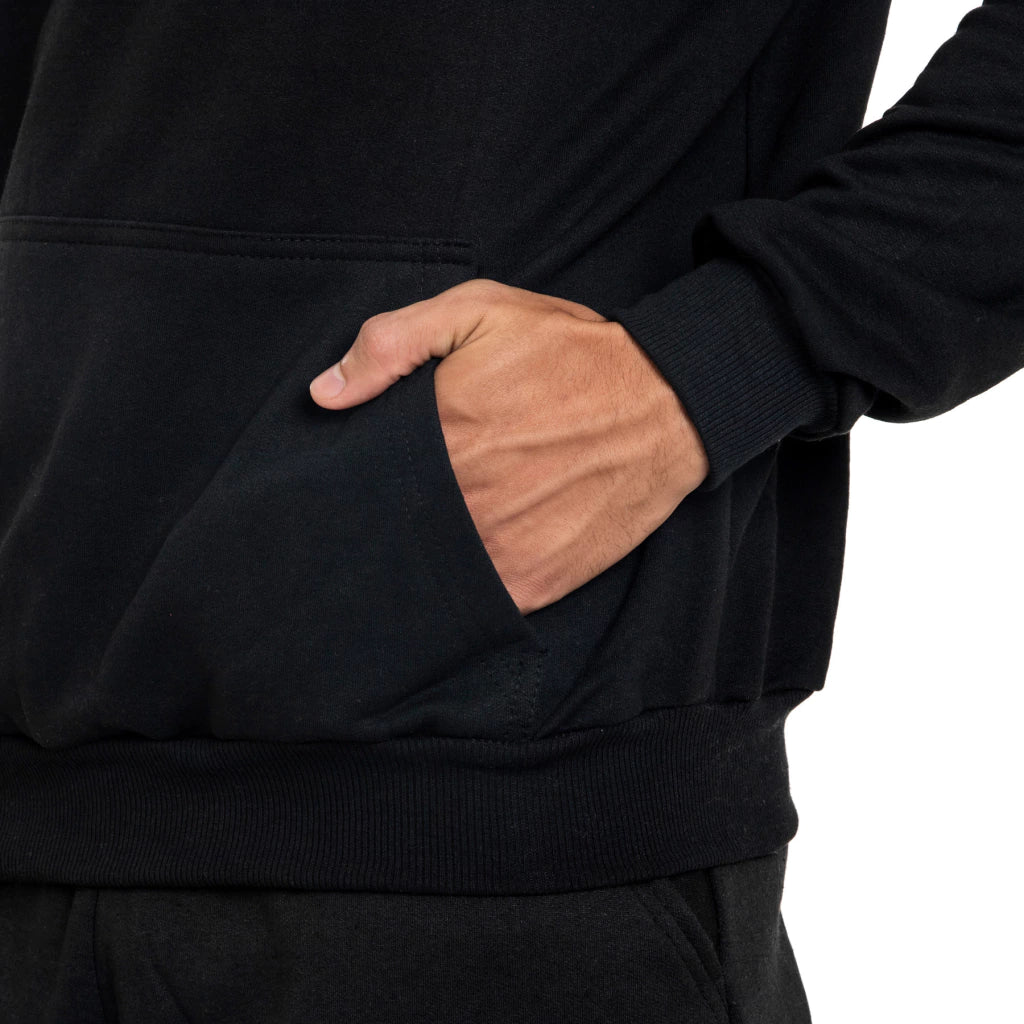 Moletom Unissex com Capuz e Bolso Canguru