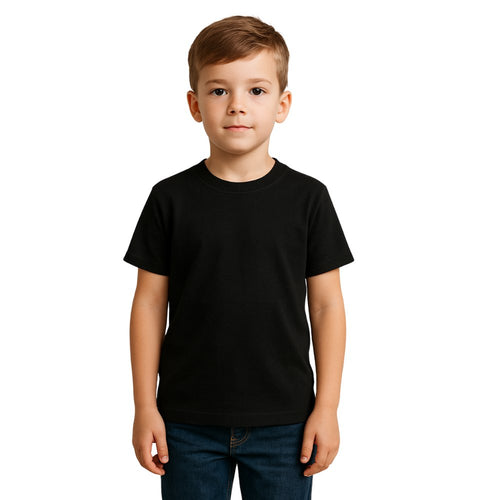 Camiseta Infantil Básica - Algodão Cardado