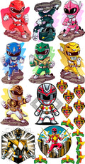 Pack Fácil 10 Estampas Prontas - Power Ranger I