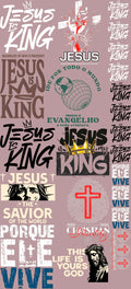 Pack Fácil 10 Estampas Prontas - Street Gospel