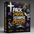 Pack Digital de imagem Estampas Cristãs