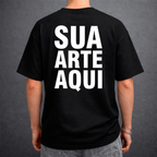 Camiseta Algodão Básica - Personalizado (Sua Arte)