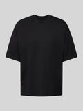 Oversized suedine preta - POD MLTN