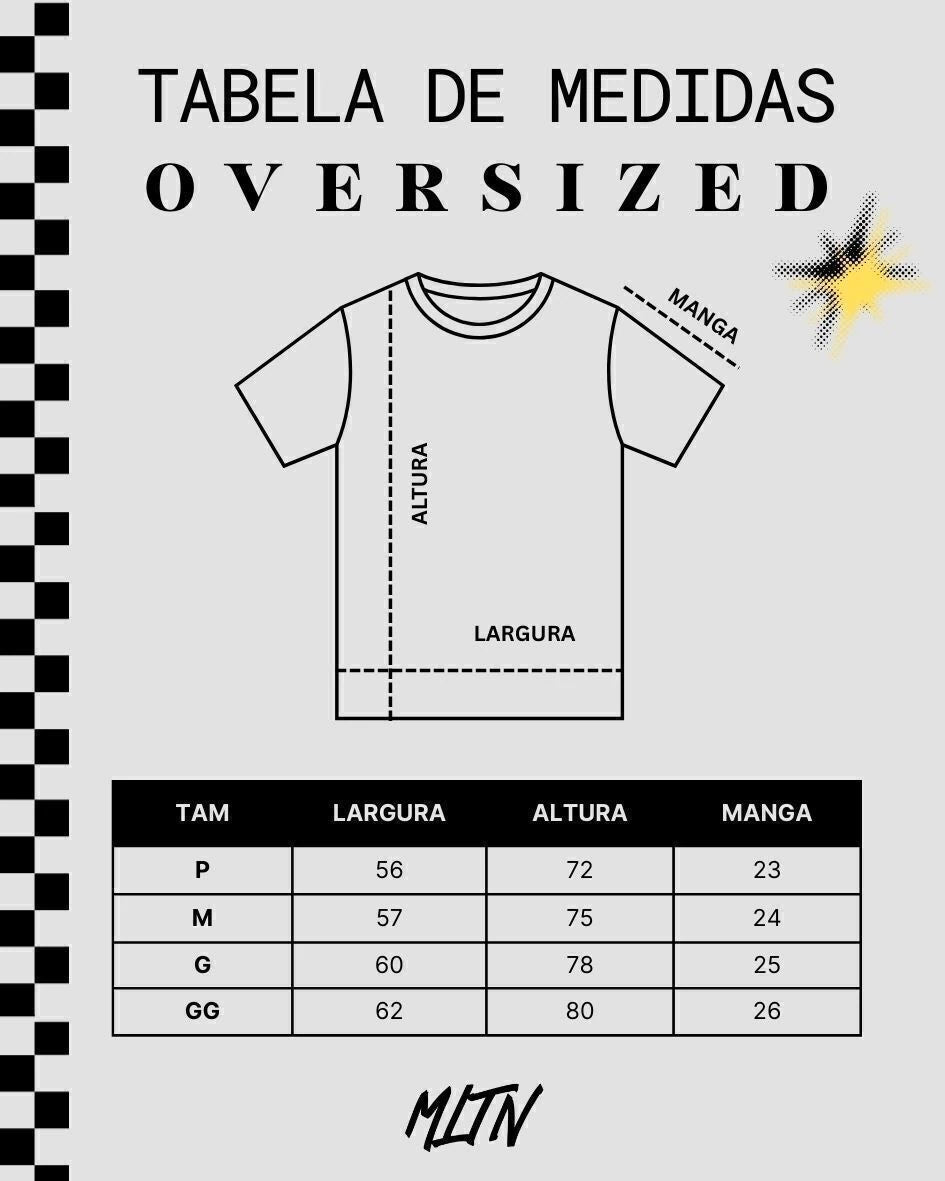 Oversized Basic Algodão 30.1