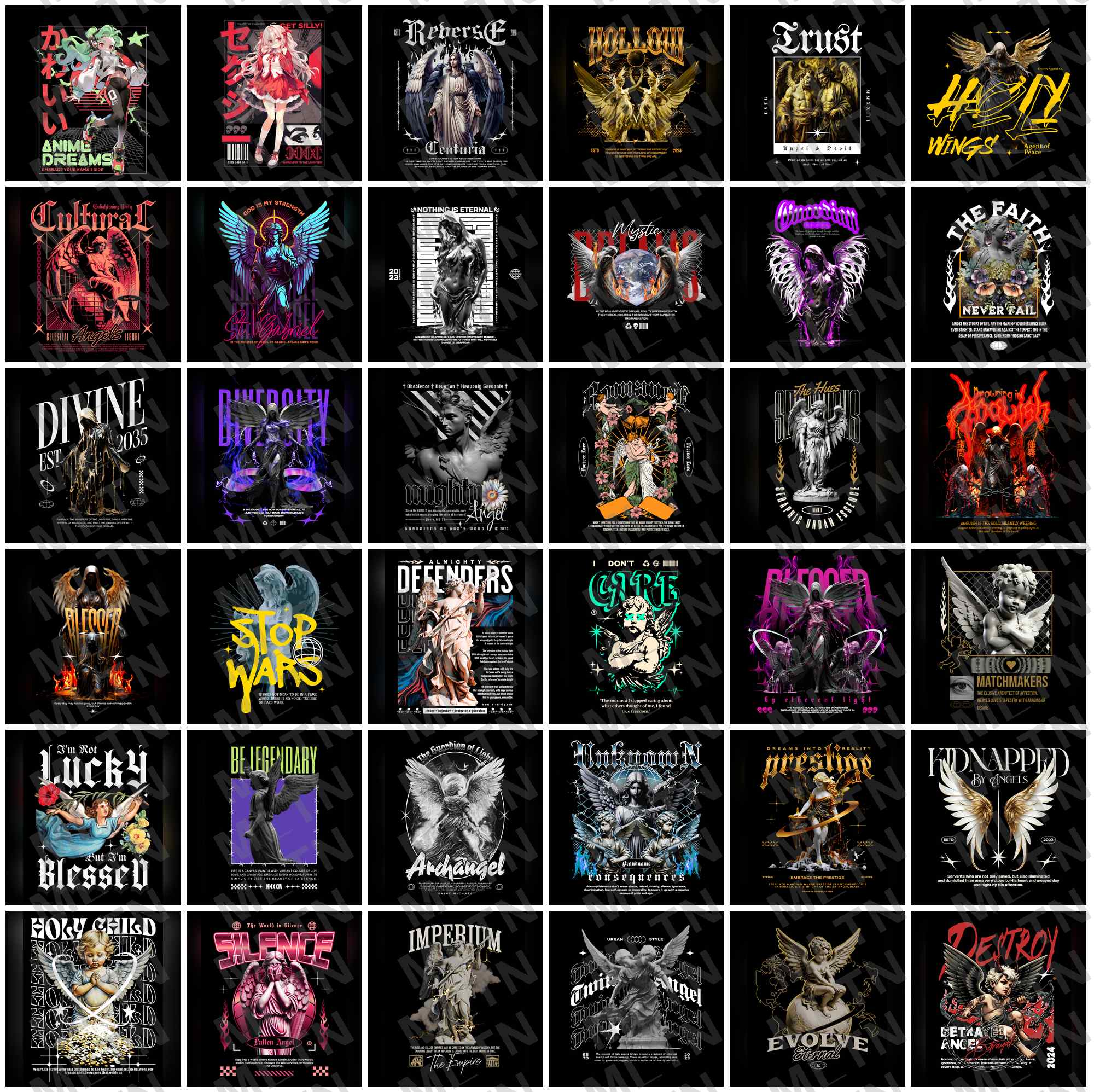 Pack Digital DTF Premiun Street Wear
