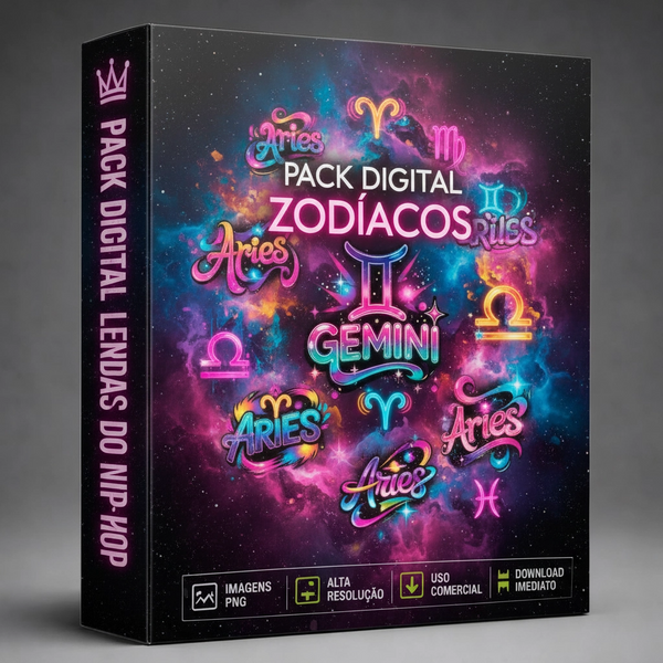 Pack Digital de imagem  Zodíacos